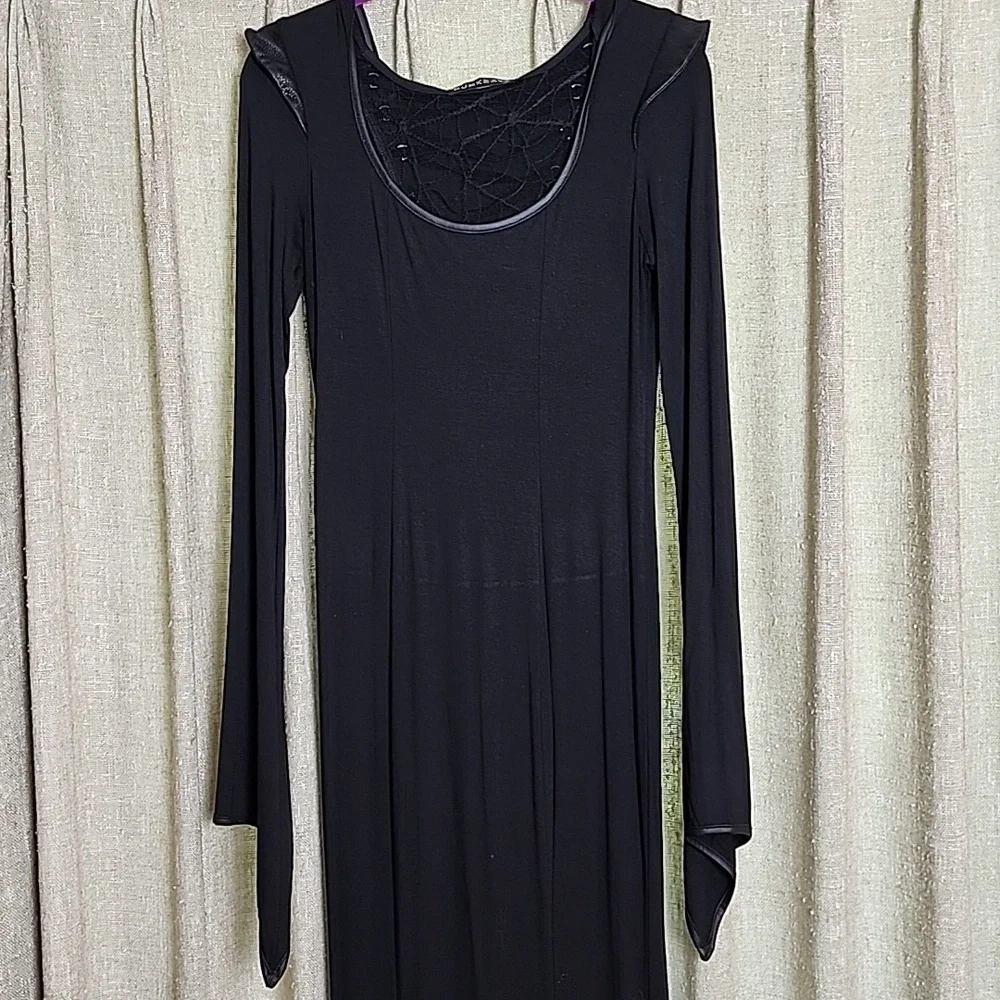 Punk Rave Enchantress Hooded Dress - Picture 3 of 7